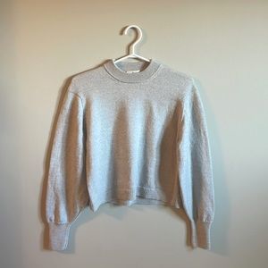 Aritzia Wilfred Delphine Merino Wool Sweater Size M EUC